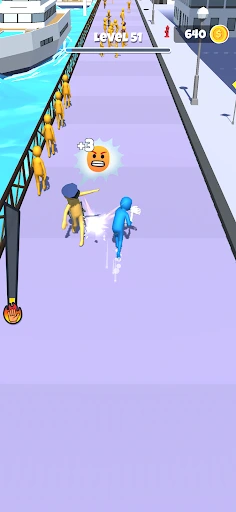 Gameplay screenshot 1 from Slap and Run - Arcade game